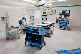 Saint Vincent Hospital, Cardiac Surgery Suite