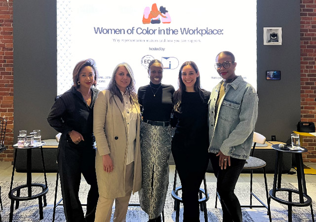 Amanda Fay joins panel discussion of Women of Color in the Workplace