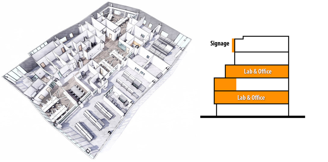 Laboratory and Office Expansion for a confidential pharmaceutical client