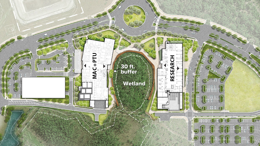 Moffitt Cancer Center comprehensive cancer center with proton therapy